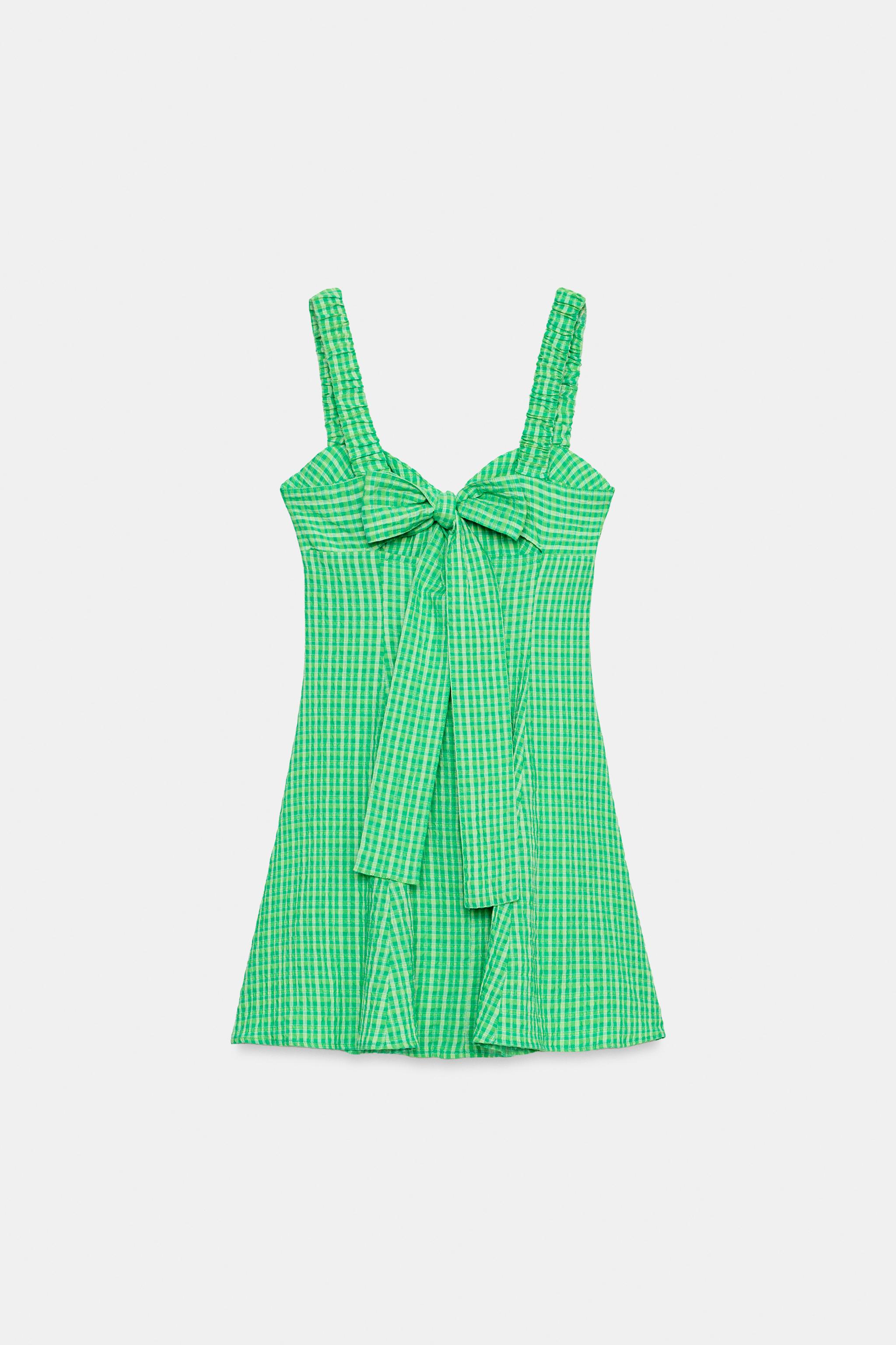 ROBE COURTE À CARREAUX VICHY